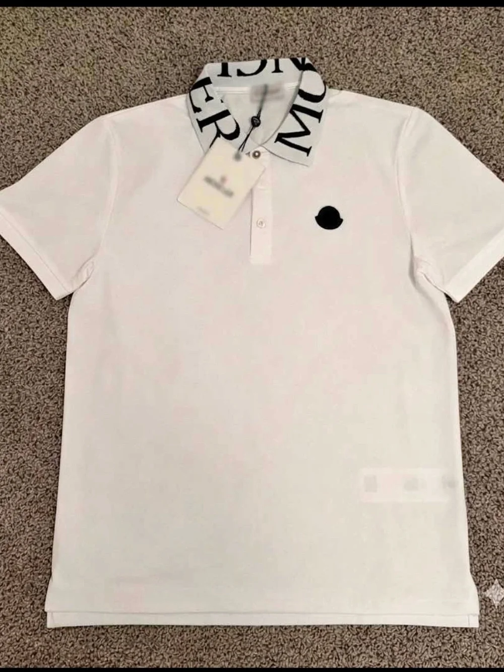 Moncler crisp white